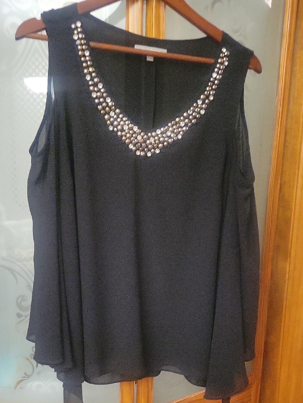 Cold Shoulder Top Worn Once